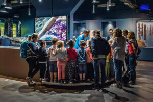 Pavillon Bretagne, animation Minilab à Océanopolis ©Simon Cohen