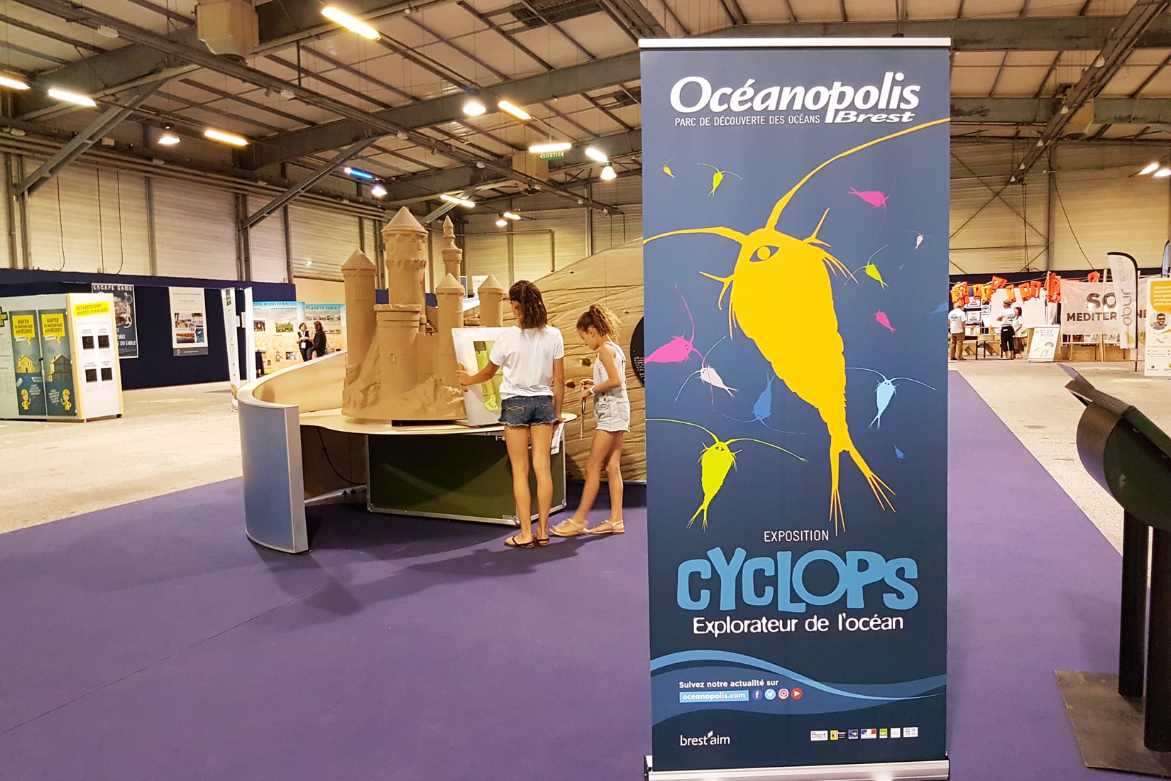 Exposition Cyclops Océanopolis à la Mer XXL à Nantes © Océanopolis