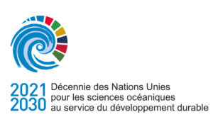 Logo Décennie des Nations Unies pour les sciences océaniques au service du développement durable