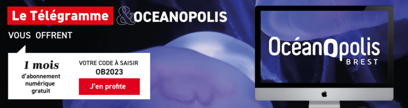 Partenariat Télégramme Océanopolis 2023