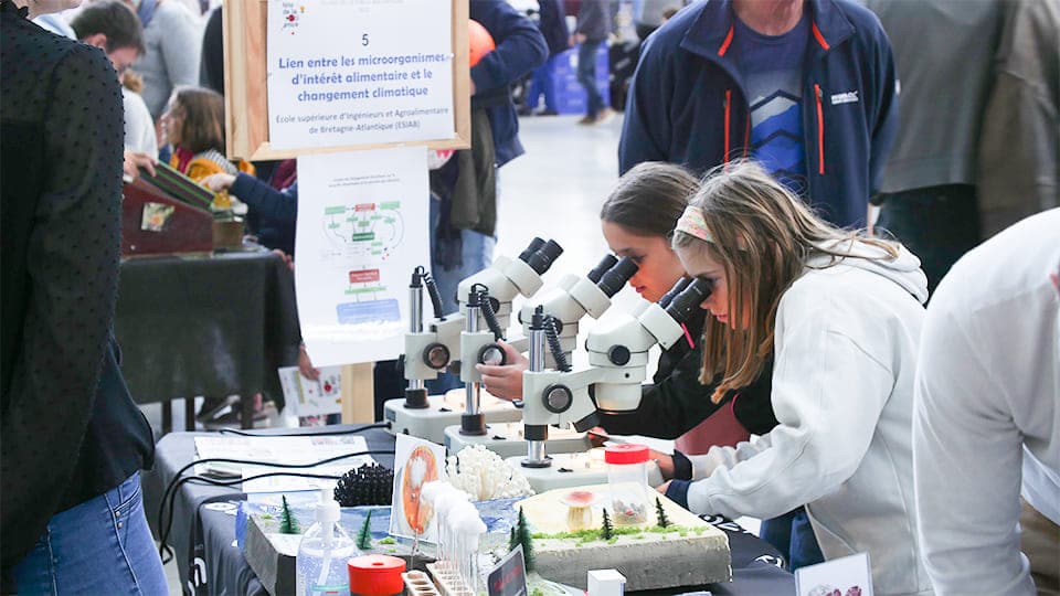 Village des sciences 2022 aux Ateliers des Capucins avec Océanopolis
