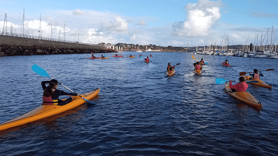 Photo activité kayak Océanopolis