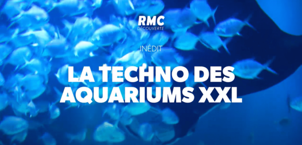 La techno des aquariums XXL à Océanopolis par RMC Découverte
