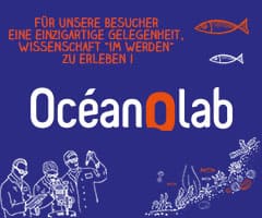 Eröffnung des Océanolab, einer neuen Abteilung in Océanopolis