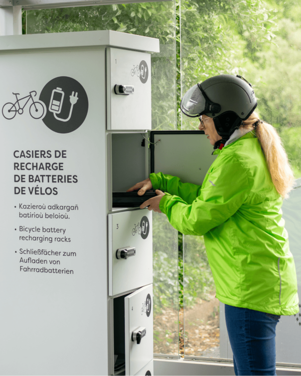 Casier de recharge