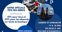 E-cartes cadeaux et 15% de réduction en boutique pour la fête des mères & des pères !