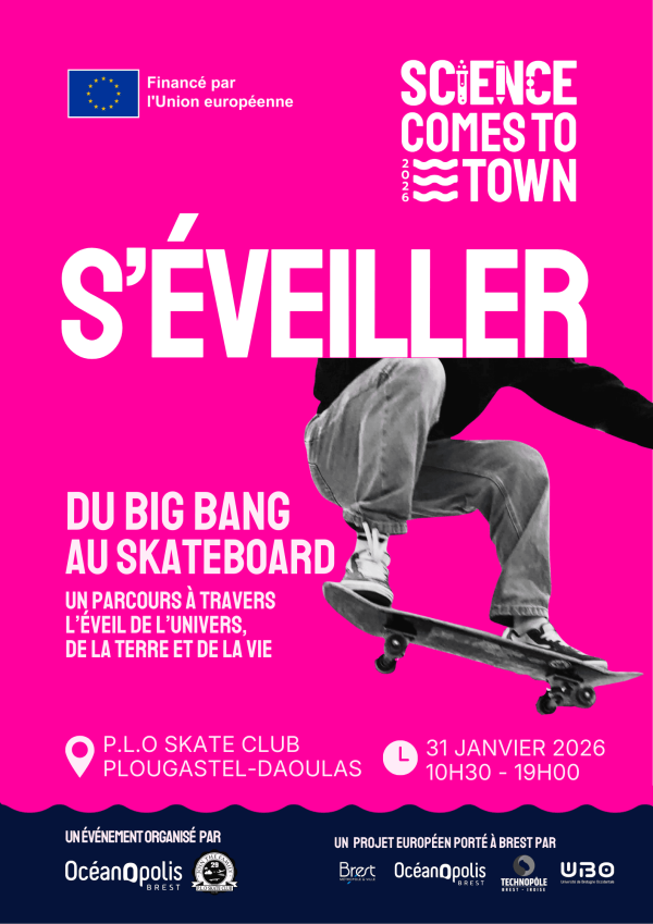 Affiche Science Comes To Town premier événement