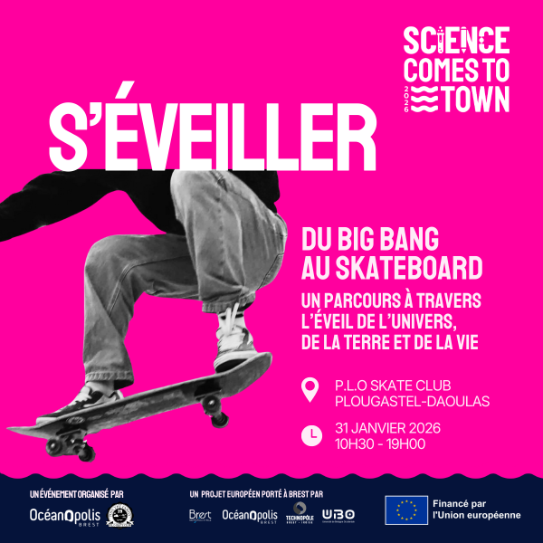 Affiche Science Comes To Town premier événement