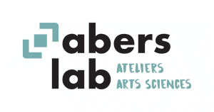 logo abers lab, ateliers arts et sciences logo abers lab, ateliers arts et sciences