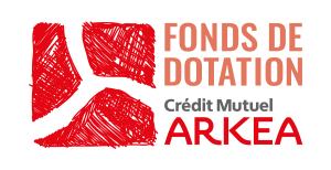 Logo du fonds de dotation du crédit mutuel Arkea