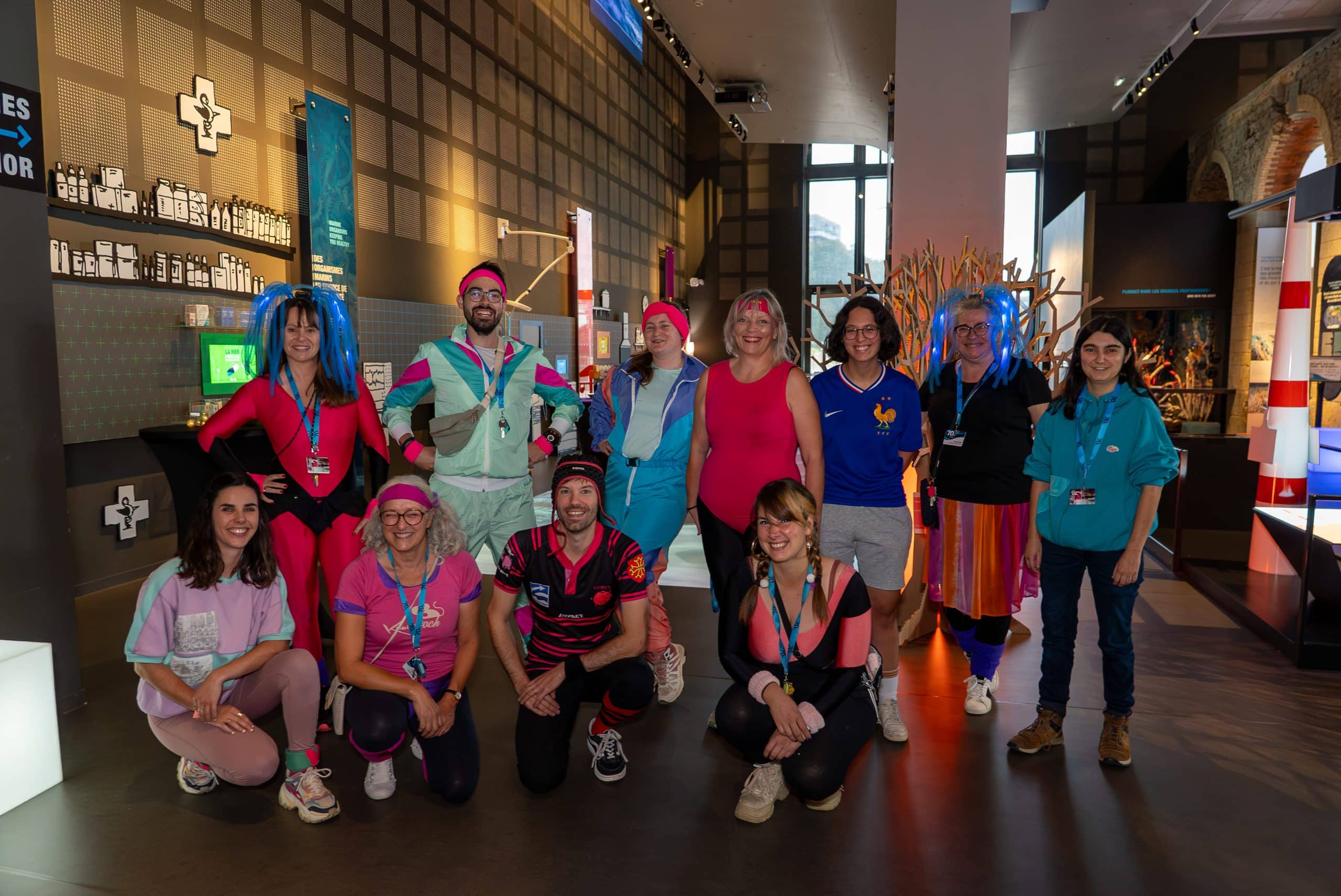 Nuit des chercheurs 2025 au 70.8, un musée pour l'Océan aux Ateliers des Capucins à Brest. Photo : Katia Quemere / Océanopolis.