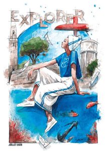 Carte postale juillet 2026 - Science Comes To Town : explorer, plongez dans les profondeurs marines
