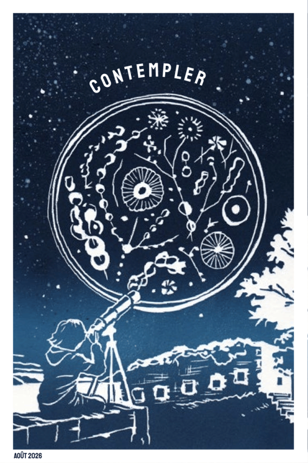 Carte postale août 2026 - Science Comes To Town : "Contempler, la science au cœur de l'infiniment grand et petit"