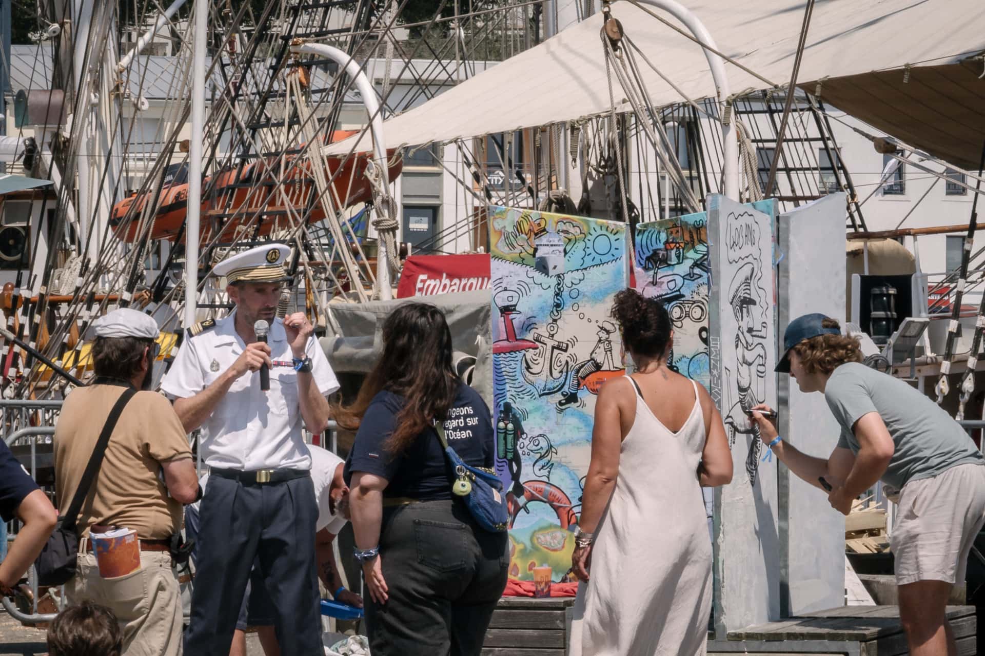 "Explorer, plongez dans les profondeurs marines" - Juillet 2026 - Brest Fête la Marine / SHOM © Guy Bescond